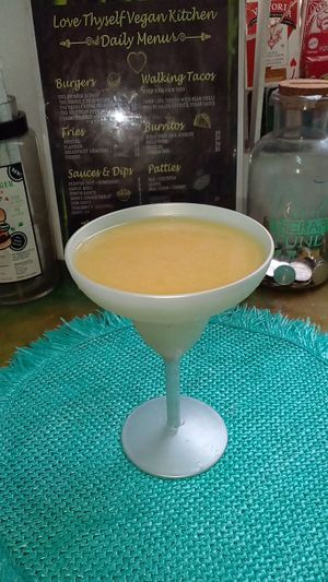 Juice at Love Thyself Vegan Kitchen in St Georges