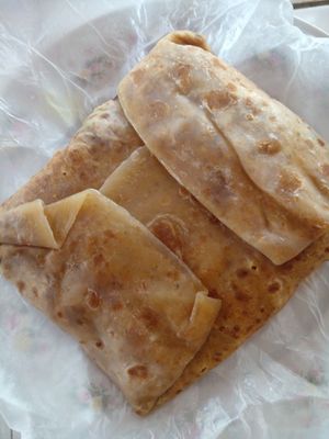 Wednesday special: Everything Curry Roti at Love Thyself Vegan Kitchen in St Georges