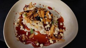 Rice and white chocolate dessert at MAMA ZOEE in Heidelberg