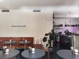 Interior at Nonchalant Bar in Zurich