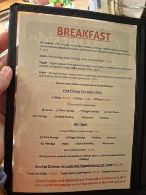 Memnu at Outside Cafe in Hathersage