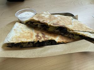 Vegan Crunchwrap  at Gray Leaf Cafe in Freehold