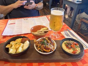 Vegan tapas  at Ivo Lounge in St Ives