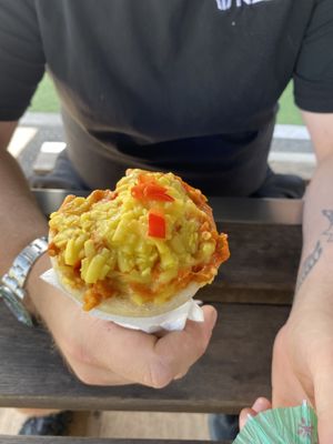 Chicken cone   at Pizza Cone in Christchurch