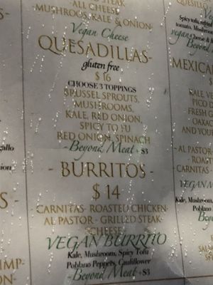 Menu  at Republica Mexican Kitchen & Grill in Brooklyn