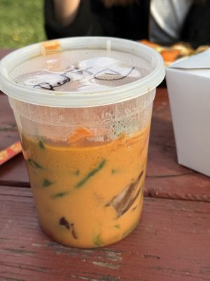 Red curry   at Sawatdee Thai in Plattsburgh