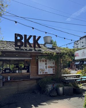 BKK cart   at BKK Pad Thai in Portland