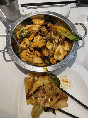 Spicy hot pot (vegan)  at Chez Chili in Montreal