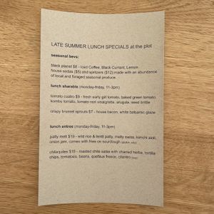   at The Plot in Costa Mesa