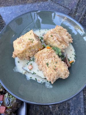 Biscuits and gravyy  at The Plot in Costa Mesa