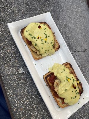 Lions mane benny  at The Plot in Costa Mesa