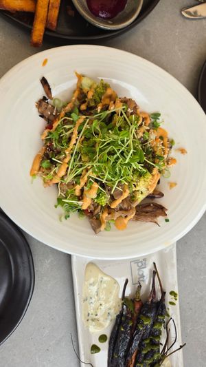 Jackfruit rice lunch special at The Plot in Costa Mesa