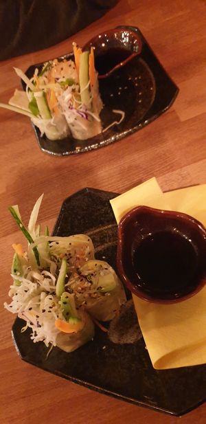 Sommerrollen mit Tofu at Restaurant No. 90 in Peine