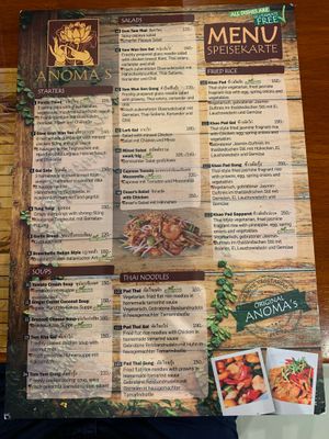  at Anoma's Restaurant in Hua Hin