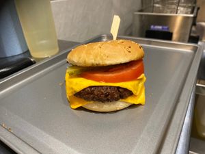 Meat free burgers !! at SAM'S KITCHEN in 