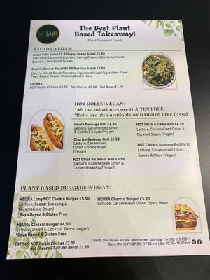 menu 1  at SAM'S KITCHEN in 