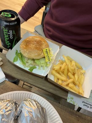 Not chicken burger meal  at SAM'S KITCHEN in 