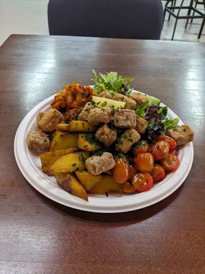 Tofu and all the sides at Fuse - Catford Mews in South East London