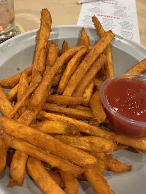Sweet potato fries   at SLC - Salt Lake Brewing Co - TA in Salt Lake City