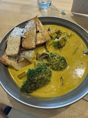 Yellow Thai curry   at SLC - Salt Lake Brewing Co - TA in Salt Lake City