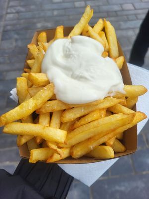  at Frituur Hazegras in Oostende