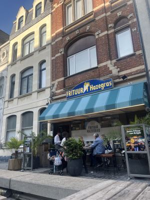   at Frituur Hazegras in Oostende