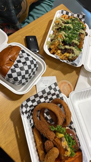   at Planet Vegan in Fresno