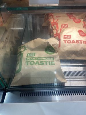 Vegan Cheeze Toastt  at vida e caffè in Cape Town