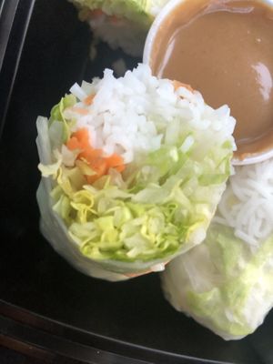 Vegan summer roll   at Pho Fans in Smithtown