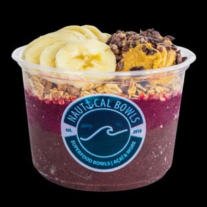Nauti Bowl - Acai, Pitaya, Granola, Banana, Peanut Butter, Cacao Nibs at Nautical Bowls - W 135th in Overland Park