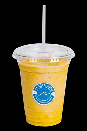Tropical Tide Smoothie - Mango, Coconut, Frozen Banana, Almond Milk at Nautical Bowls - W 135th in Overland Park