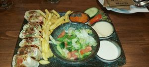 Felafel speziell Teller #Veganuary at Dunya in Mannheim