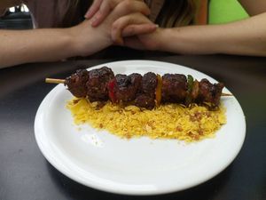 Espetinho at Veg Veg in Curitiba