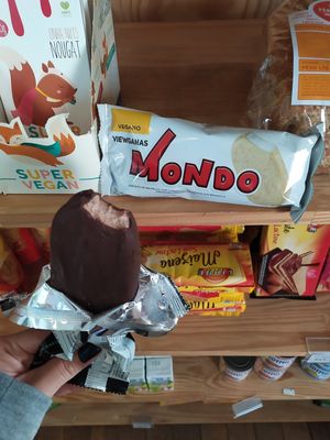 Pretty good ice-cream at Veg Veg in Curitiba