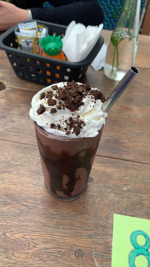 Milkshake de Chocolate (melhor que ja tomei) at Veg Veg in Curitiba