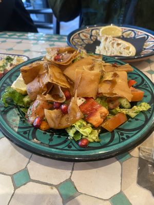 Salad   at Casablanca in Cardiff