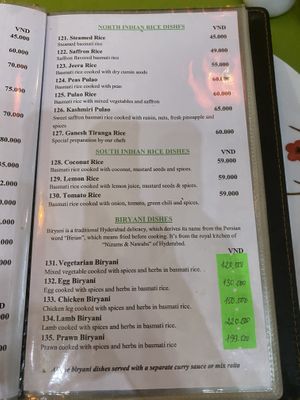   at Ganesh Indian Restaurant in Phong Nha