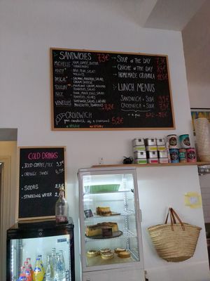 Menu at QG - Café Français in Berlin