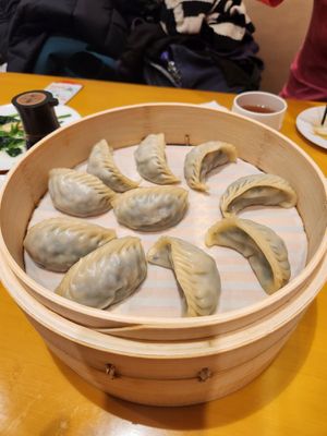 Dumplings at Din Tai Fung in Beijing