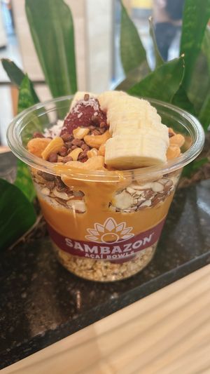 protein bowl  at CLT - Sambazon Acai Smoothies in Charlotte