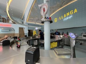 A comfortable diner-like atmospheree  at Bullanga Milanga in Buenos Aires