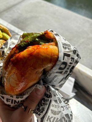   at B Bagel Camden in North West London