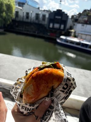   at B Bagel Camden in North West London