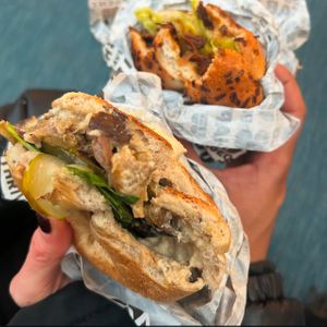   at B Bagel Camden in North West London