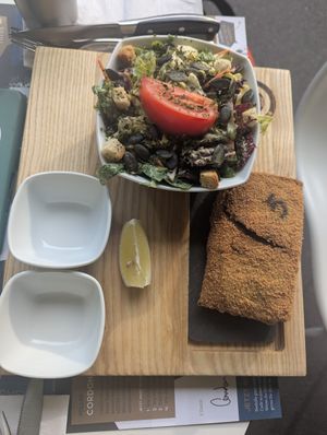 Cordon bleu with seitan at Mister Cordon Thun in Thun