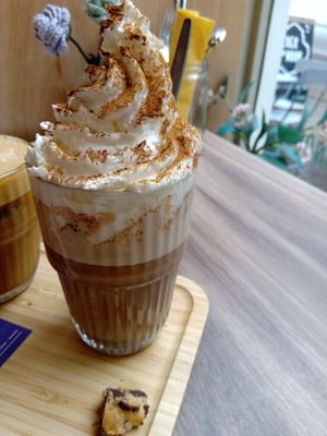 Vegan chocolate chai  at Koek van Nouk in Arnhem