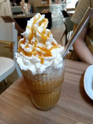 Caramel frappe at Koek van Nouk in Arnhem