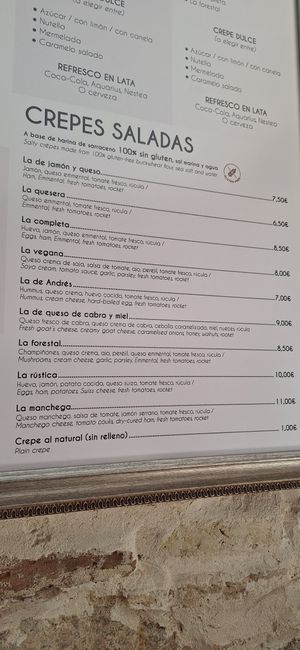  at La francesa - crêperie in Toledo