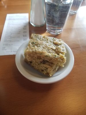 Biscuit side at The Smokin' Onion in Asheville