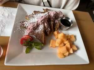 French toast   at The Smokin' Onion in Asheville